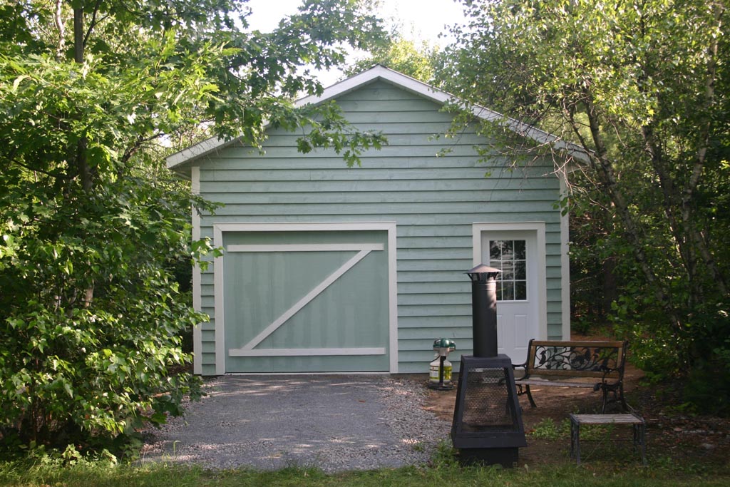 My own design and built garage