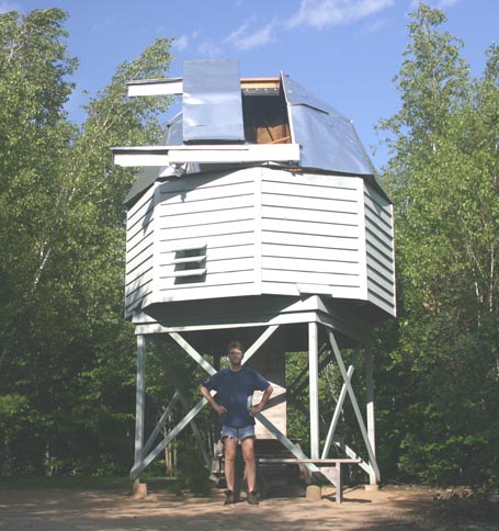 Me and my tower in the trees