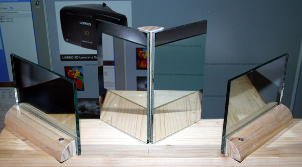 Front surface mirror stereo viewer - large format - click me to see more stereo images