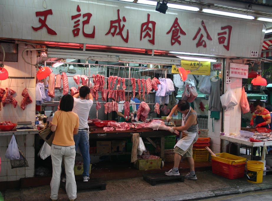 Open air butcher