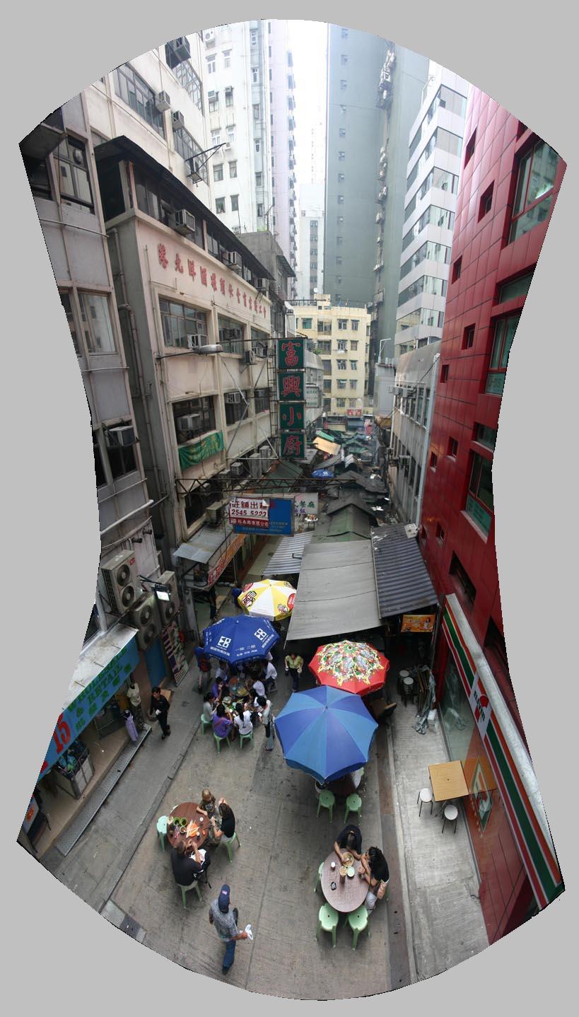 Restaurant under tin roofs