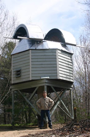 Me and my tower in the trees